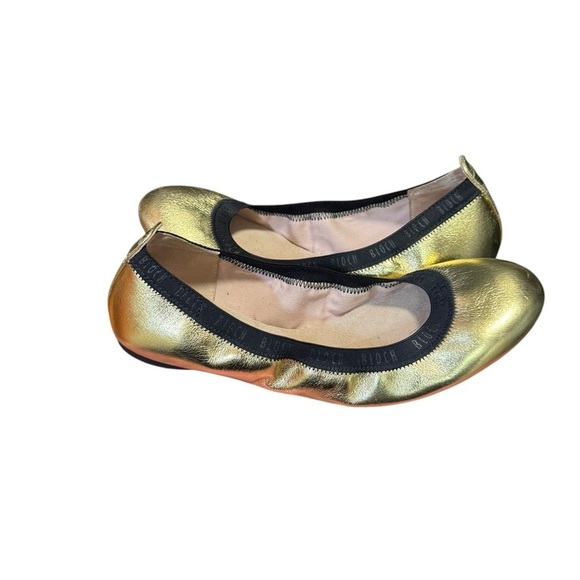 BLOCH BL2041 Women's Carina Ballet Flat - Color: Oro - Size US 8 -EU 38  Gold - Picture 2 of 11